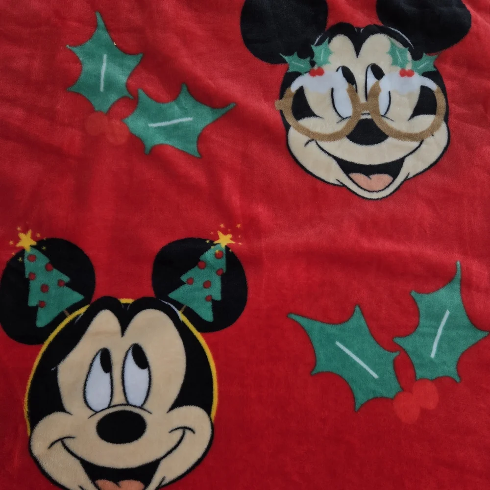 Disney Red Plush Blanket